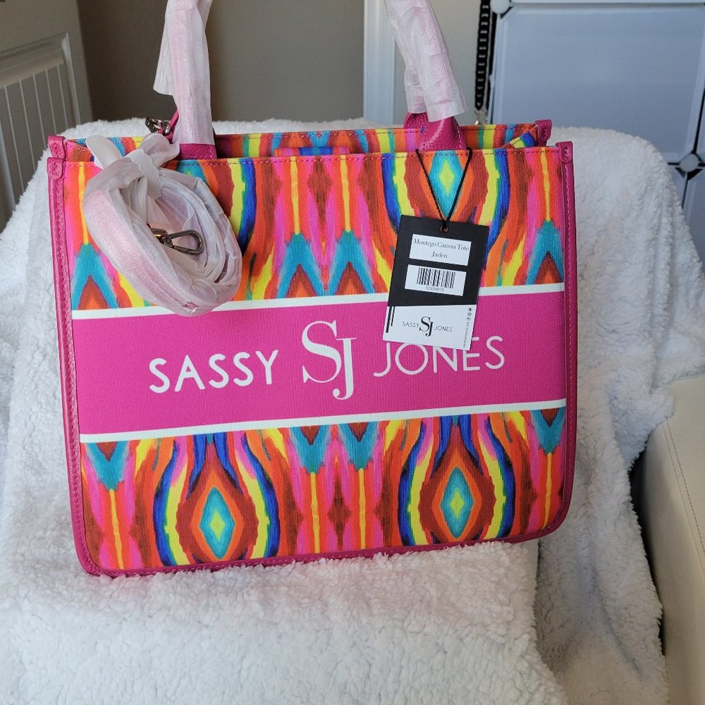 New Sassy Jones Jaden Tote (NWT)